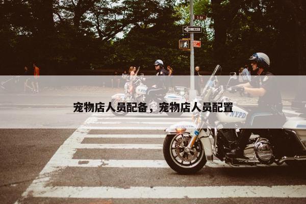 宠物店人员配备，宠物店人员配置