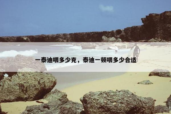一泰迪喂多少克，泰迪一顿喂多少合适