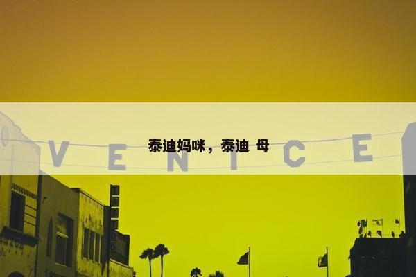 泰迪妈咪，泰迪 母