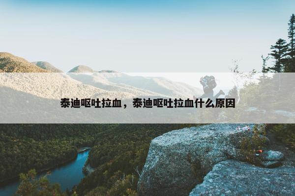 泰迪呕吐拉血，泰迪呕吐拉血什么原因