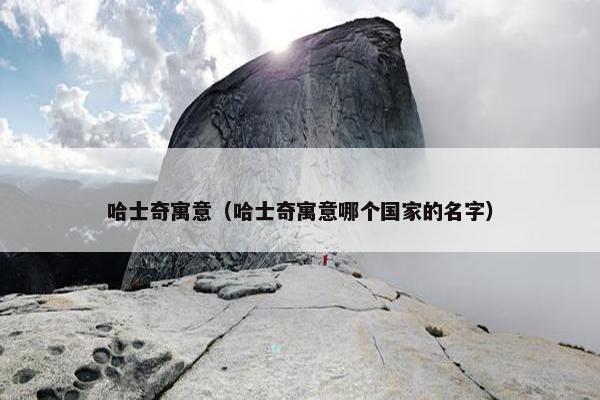 哈士奇寓意（哈士奇寓意哪个国家的名字）