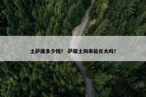 土萨摩多少钱？ 萨摩土狗串能长大吗？