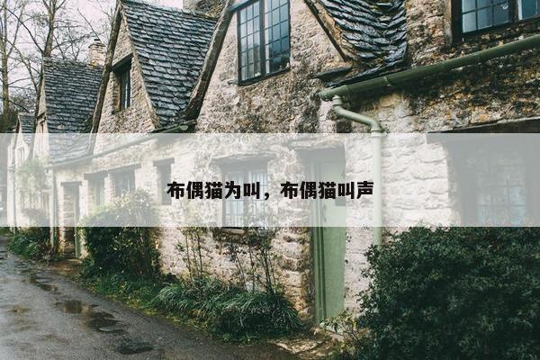 布偶猫为叫，布偶猫叫声