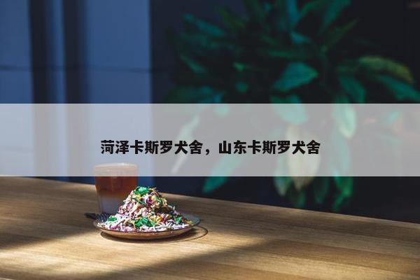 菏泽卡斯罗犬舍，山东卡斯罗犬舍