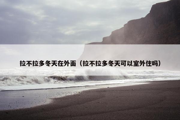 拉不拉多冬天在外面（拉不拉多冬天可以室外住吗）